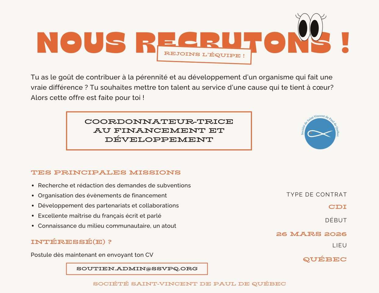 Nous sommes toujours &agrave; la recherche de notre perle rare!!!